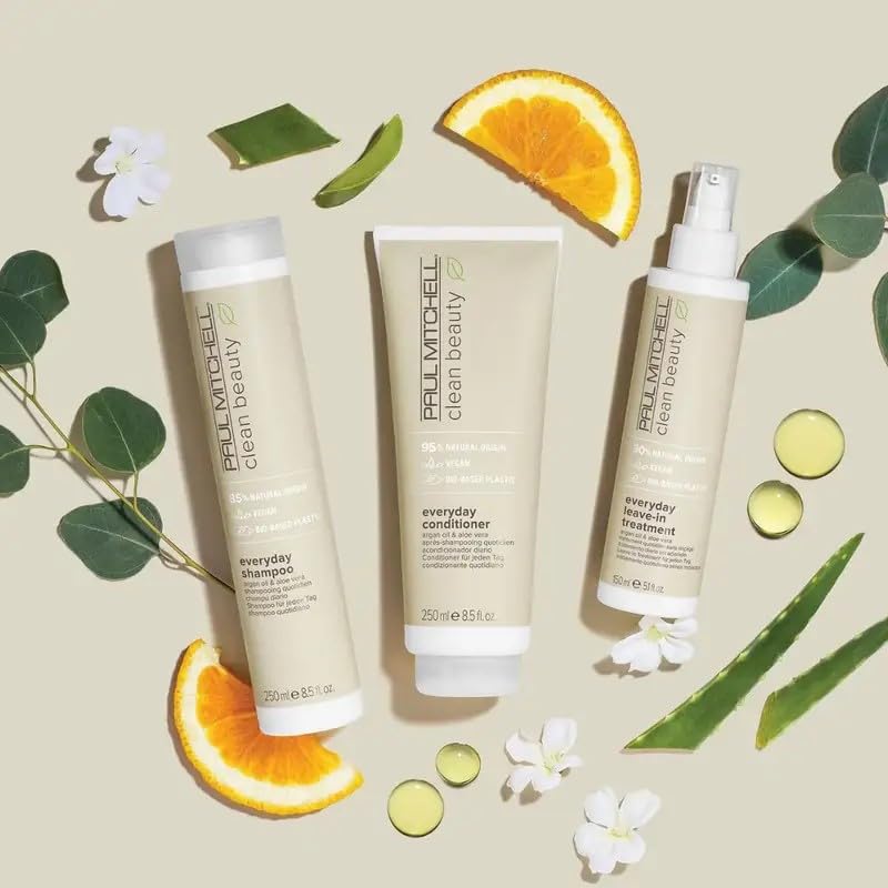Paul Mitchell Clean Beauty Everyday Shampoo, Boosts Shine, Adds Body, For All Hair Types