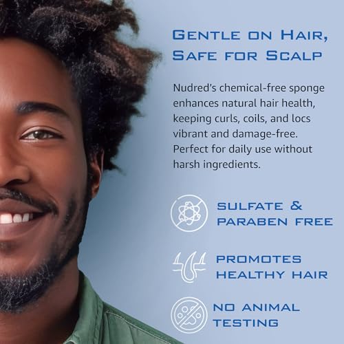 Hair Sponge for Black Men and Women, Hair Twisting Sponge, Barber Curling Care Tool, Brushes for Curling Afro Style Dreads, Curls, Coils & Twists, Curl Sponge Brush (Silver, Convoluted)