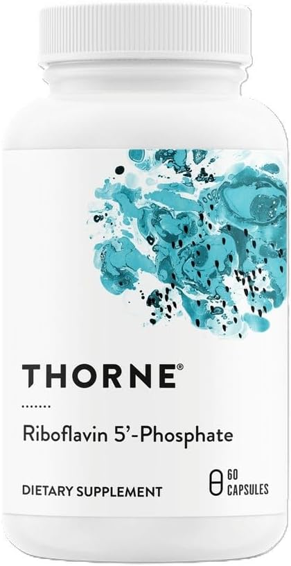 THORNE Riboflavin 5'-Phosphate - Bioactive Form of Vitamin B2 for Methylation Support* - 60 Capsules