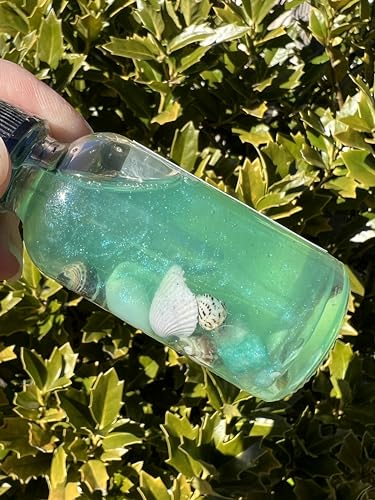 Mermaid Magick Ritual Oil | Body Perfume Candle Spells Sea Witch Beach Water Ocean Goddess Amphirtite Aphrodite Witchy Gift Crystal Shells Intention Offerings