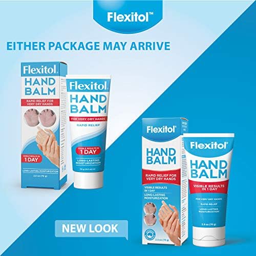 Flexitol Hand Balm, Rich Moisturizing Hand Cream for Fast Relief (Pack of 2)