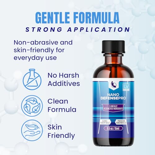 Nano Defense Pro - Official Nano Defense Pro Premium Toenail Treatment Drops, NanoDefense Pro Liquid Solution All Natural Support Healthy Skin & Nails Advanced Formula, 1 Bottle for 30 Days