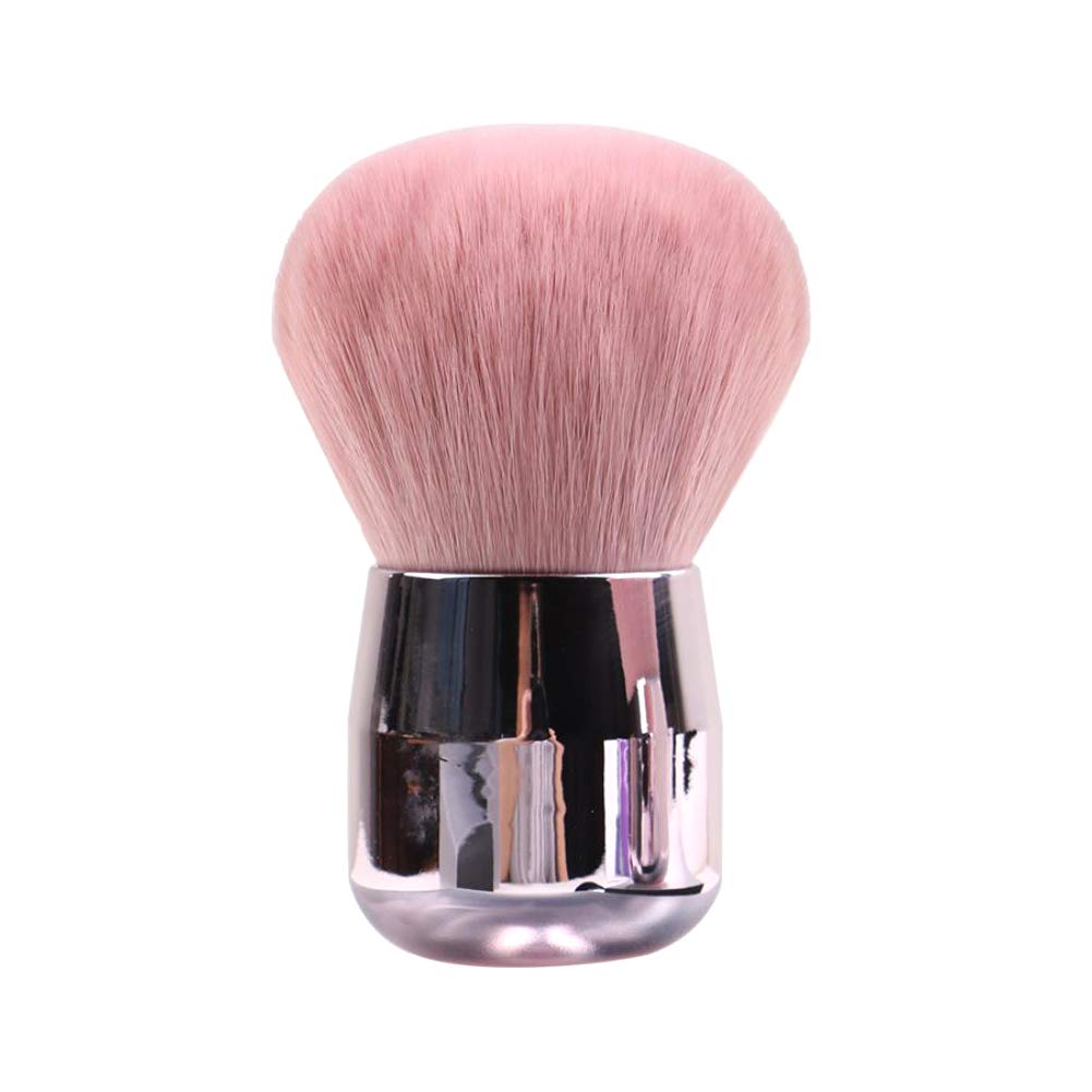 Josalinas Kabuki Foundation Makeup Brushes Round Top For Face Blusher Liquid Powder Blend And Contour Tool And Mineral Bb Cream,