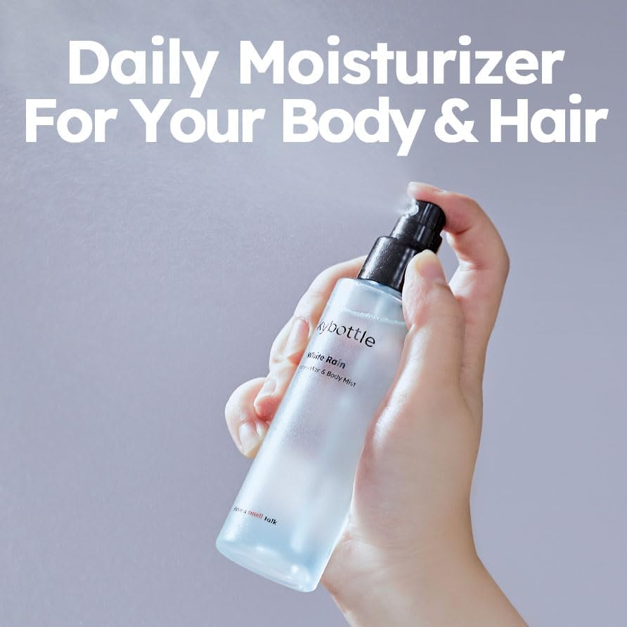 skybottle Hair & Body Mist, Lasting Fragrance with Bergamot, White Rose Scent, Travel Size Perfume and Body Spray, Hygiene Essentials for Women, 3.4 Fl. Oz