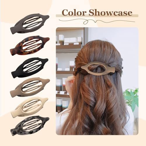 French Hair Clips, 2025 New Large Hair Clips Durable Claw Clips, Versatile Styling Accessories for Women (C)