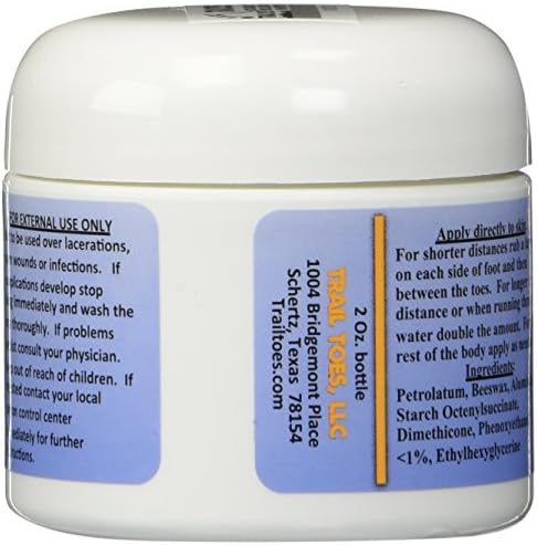 Trail Toes: Phenomenal Ultra-Extreme, Anti-Friction Foot,2 oz