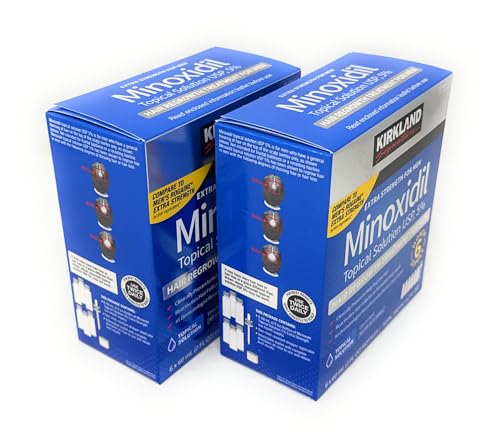 Kirkland WeyDOc Minoxidil 5 percent Extra Strength Hair Regrowth for Men, 12 Months