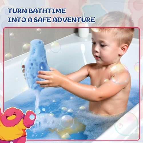 Bath Bomb Potions, 16 Pack Fizzy Bubble Bath Explosions, Cool Foam and Bubble Science Beaker for Bath, Fun Science & Magical Bath Time Buddy, Interactive Bath Bombs