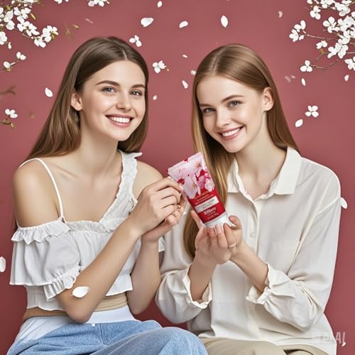 Hand Cream Moisturizing Luxury Set - 3PCS x 2.5oz Japanese Cherry Blossom Lotion. Nourishes Dry Hands, Travel-Sized