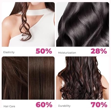 6 in 1 Blow Dryer Brush & Hot Air Brush, Negative Ion Hair Styler Set, 1000W Hot Air Styler for Auto Curling, Fast Drying, Straightening, Volumizing, Hair Styling Tools Gift for Women