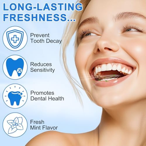 9.9% Hydroxyapatite Toothpaste, (2PCS) Nano Hydroxyapatite Toothpaste for Enamel Protection and Tooth Strengthening, Gentle Mint, Fresh Breath, Daily Use for Oral Health