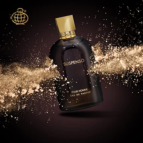Fragrance World - Suspenso Edp 100ml Perfumes for Men with Deo 50ml Exclusive I Luxury Niche Perfume Made in UAE