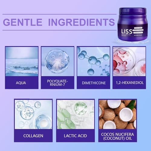 Sin Formol, Keratina Sin Formol Para Alisar El Pelo, Alisado Lum-inoliss Para Cabello Sin Formol, Hair Straightening Cream, Restores Hair Natural Silkiness, Frizz-Free for All Hair Types (1, 1PC)