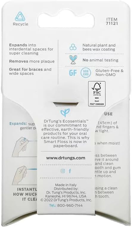 Dr. Tungs Smart Floss - 30 Yards - Case of 6