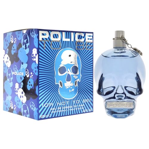 Police To Be Perfume for Men - Woody Spicy Scent - Opens with Grapefruit and Pepper - Blended with Violet Leaf, Patchouli, and Amber - for Outgoing and Strong Gentlemen - 4.2 oz EDT Spray
