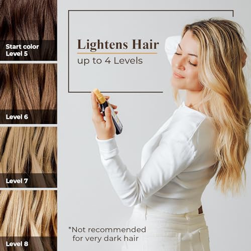 Camomila Intea Natural Blonde Highlights Hair Lightener - Spray with Chamomile Extract - 3.4 Oz