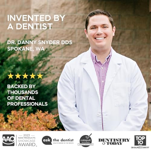 Slate Flosser Refills - 20 nHa Floss Heads | Reusable Woven Floss, Floss Without PFAS & Unwaxed Dental Floss | Slate Flosser Floss Refill | Includes Tongue Scraper & Gum Scraper