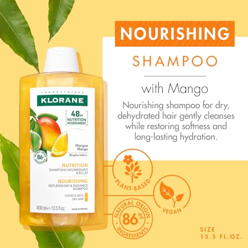 Klorane Nourishing Shampoo with Mango Butter 13.5 oz
