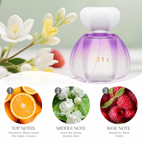 Perfume for Women, Long-Lasting Eau de Parfum Spray Floral Fruity Women's Fragrance, 3.4 Fl oz