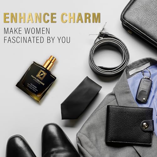 Pheromone Cologne For Men, Long-Lasting Premium Pheromone Perfume for Men Attract Women, Unique Scent Highlights Your Handsome Charm