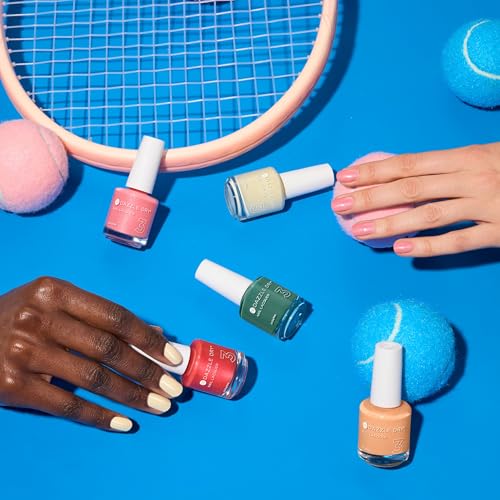 Dazzle Dry Nail Lacquer (Step 3) - Cherry Blossom - A calming blush pink with a subtle multicolored shimmer effect. Semi-sheer shimmer. (0.5 fl oz)