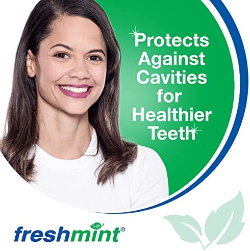 Freshmint® 144 Tubes of 0.85 oz. Premium Anticavity Fluoride Toothpaste with Safety Seal (ADA Accepted)
