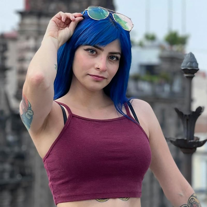 ARCTIC FOX Vegan and Cruelty-Free Semi-Permanent Hair Color Dye (8 Fl Oz, POSEIDON)