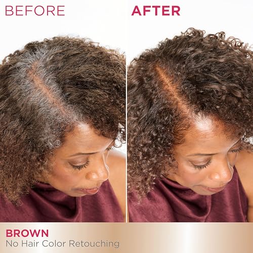 Garnier Color Sensation Color Retouch, Demi Permanent Hair Dye for Roots with 100% Gray Coverage, Brown Hair Dye 5.0, Pack of 6