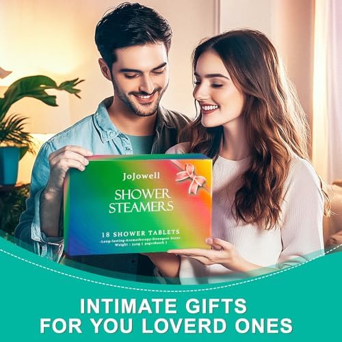 Shower Steamers Aromatherapy - 18 Pack Gifts for Women, Organic Essential Oils, Self Care, Birthday Gifts for Women, Men, Mom, Teen, Relaxation Home SPA Christmas