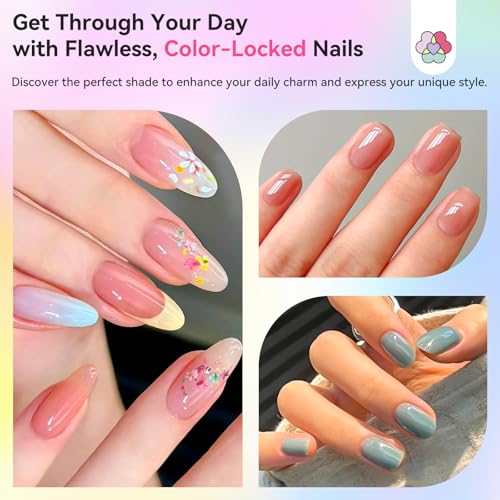 SAVILAND Color Artistry Nail Polish Set: 20+3 5ml Quick Dry Pastel Regular Nail Polish Kit Spring Summer Fingernail Polish Bulk with Base Glossy & Matte Top Polish Coat Nail Art Women Gift