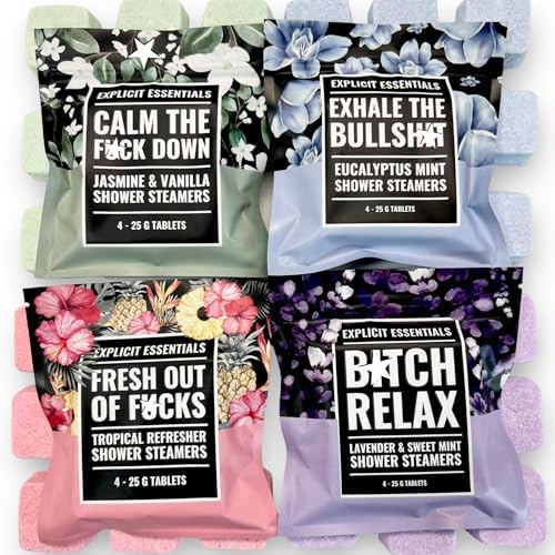 Shower Steamer Gift Set Explicit Essentials
