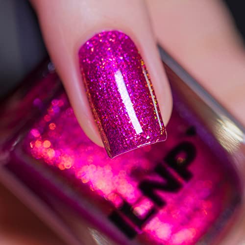 ILNP Showstopper - Vivid Magenta Shimmer Nail Polish