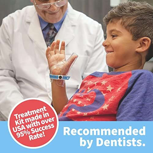 AeroThumb Stopper Kit – Thumb Sucking, Biting & Licking Deterrent for Babies to Toddlers – Thumb Sucking Guard for Bad Habit Prevention & Treatment – Small (Ages 4 & Under, Less Than 40 lbs.)