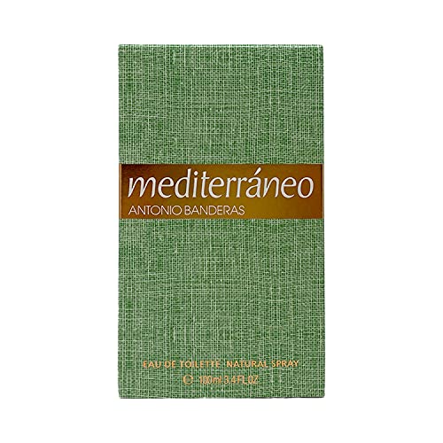 Mediterraneo by Antonio Banderas Eau De Toilette Spray 3.4 oz Men