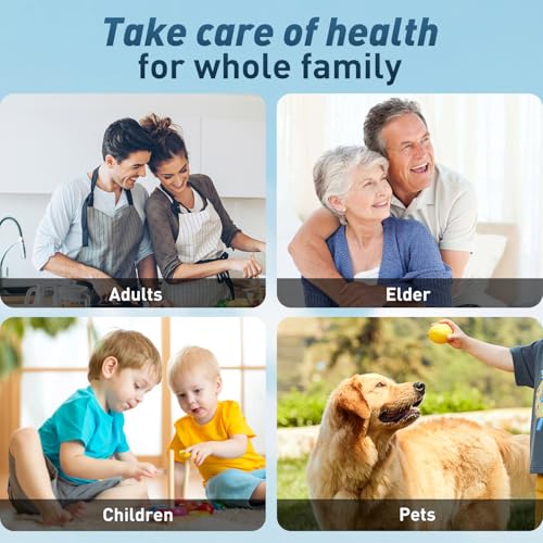 Dental Calculus Remover, Ultrasonic dental calculus remover for Teeth Cleaning with 4 Replaceable Heads and 3 Adjustable Modes