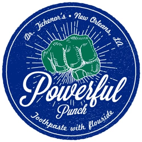 Dr. Tichenor's Extra Whitening and Tartar Control Fluoride Toothpaste - Cavity Fighting, Plaque Removal, and Teeth Whitening, with Natural Peppermint Flavor - 6.4 Ounce (Pack of 2)