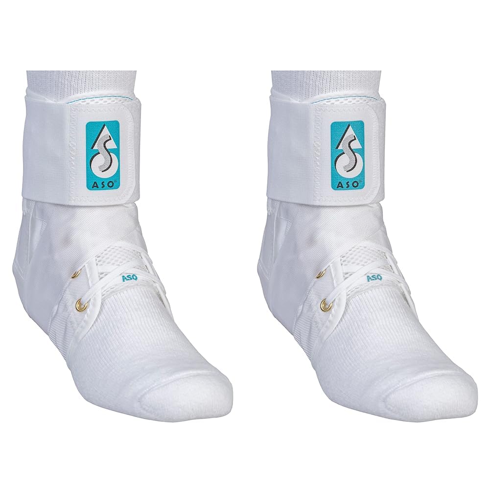 Med Spec ASO Ankle Stabilizer (White) + ASO Ankle Stabilizer (White)