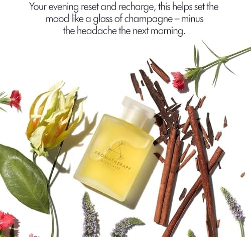 Aromatherapy Associates Revive Evening Bath and Shower Oil – Natural Hydrating Oil with 3 Essential Oils to Refresh Mind, Body, and Spirit (1.86 oz)