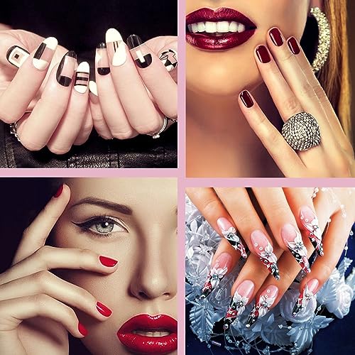 Acrylic Nail Brush Size #10, 100% Pure Kolinsky Nail Art Brushes for Acrylic Application, Sturdy Handle Oval Shaped Acrylic Powder Nail Design Tools for Professional Manicure DIY