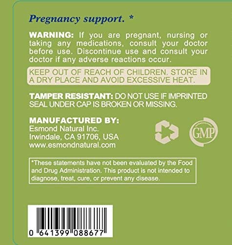 Folic Acid 400mcg (Pregnancy Support, Maintain Health Functions), GMP, Natural Product Assn Certified, Made in USA - 400mcg, 60 Tablets