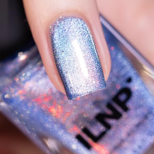 ILNP Skye - Pale Blue Magnetic Shimmer Nail Polish