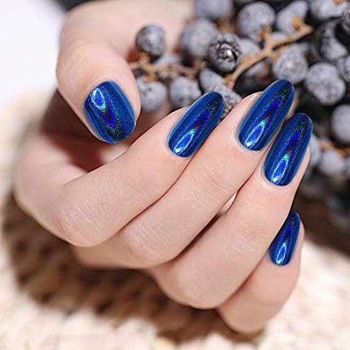 Artdone 36 Jars Chrome Nail Powder Nail Art Fimo Decoration Metallic Mirror Effect Holographic Aurora Chameleon Pigment Powder 1g/Jar Pearl for Resin Craft & Nail Art