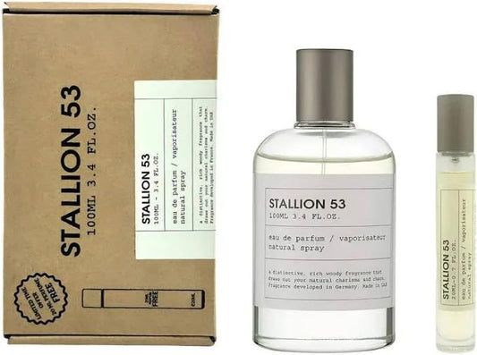 Stallion 53 Eau de Parfum Natural Spray, 3.4 FL OZ, 100ml, By Emper Fragrance