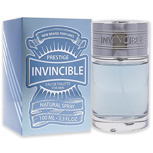 Perfumes Prestige Invincible EDT Spray Men 3.3 oz (sem numero) (Pack of 2)