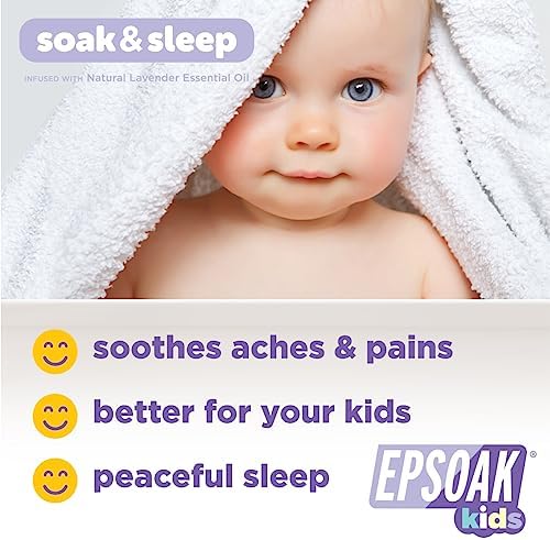 Epsoak Kids 5 lb. Bulk Bag Lavender Soak & Sleep Epsom Salt - San Francisco Salt Company