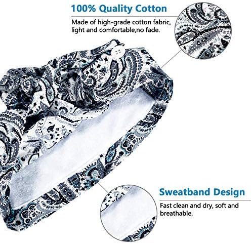 Fesciory Adjustable Working Caps with Button & Sweatband, Women Ponytail Pouch Hats, Long Hair