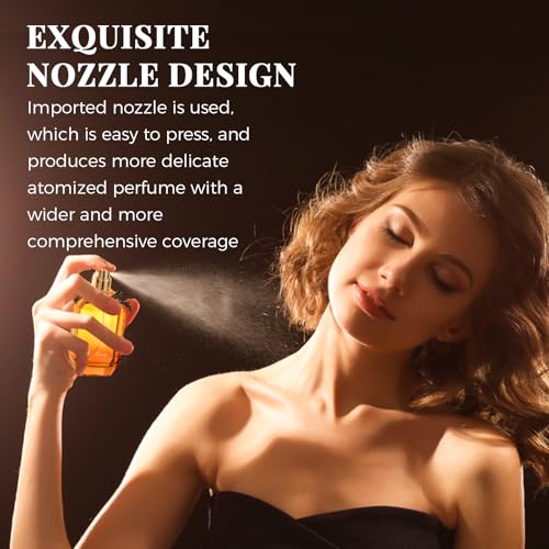 Perfume for Unisex, Eau de Parfum Spray Lasting Fragrance Oriental Vanilla Flavor for Men and Women Daily Use, Appointment,Party,Wedding,100ml/3.4 Fl oz