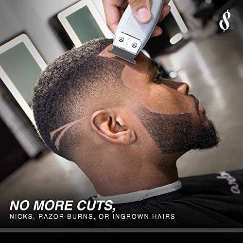 The Rich Barber On The Money 10-Second Blade Setter - Zero Gap Tool for Razor, Barber Blade Alignment, Close Shave, Clean Fade, Sharp Line - Hair Stylist & Barber Tools for Home & Professional Use