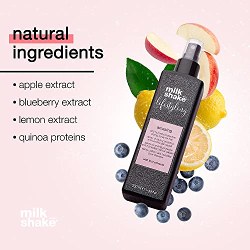 milk_shake Lifestyling Amazing Anti Humidity Spray for Hair - Frizz Control and Heat Protectant Spray for Hair, 6.8 Fl Oz