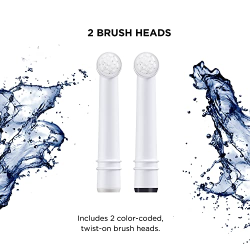 Interplak by Conair OptiClean Replacement Power Plaque Remover Brush Heads, Color May Vary